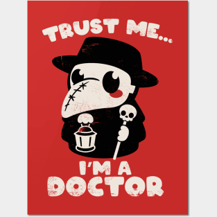 trust a plague doctor Posters and Art